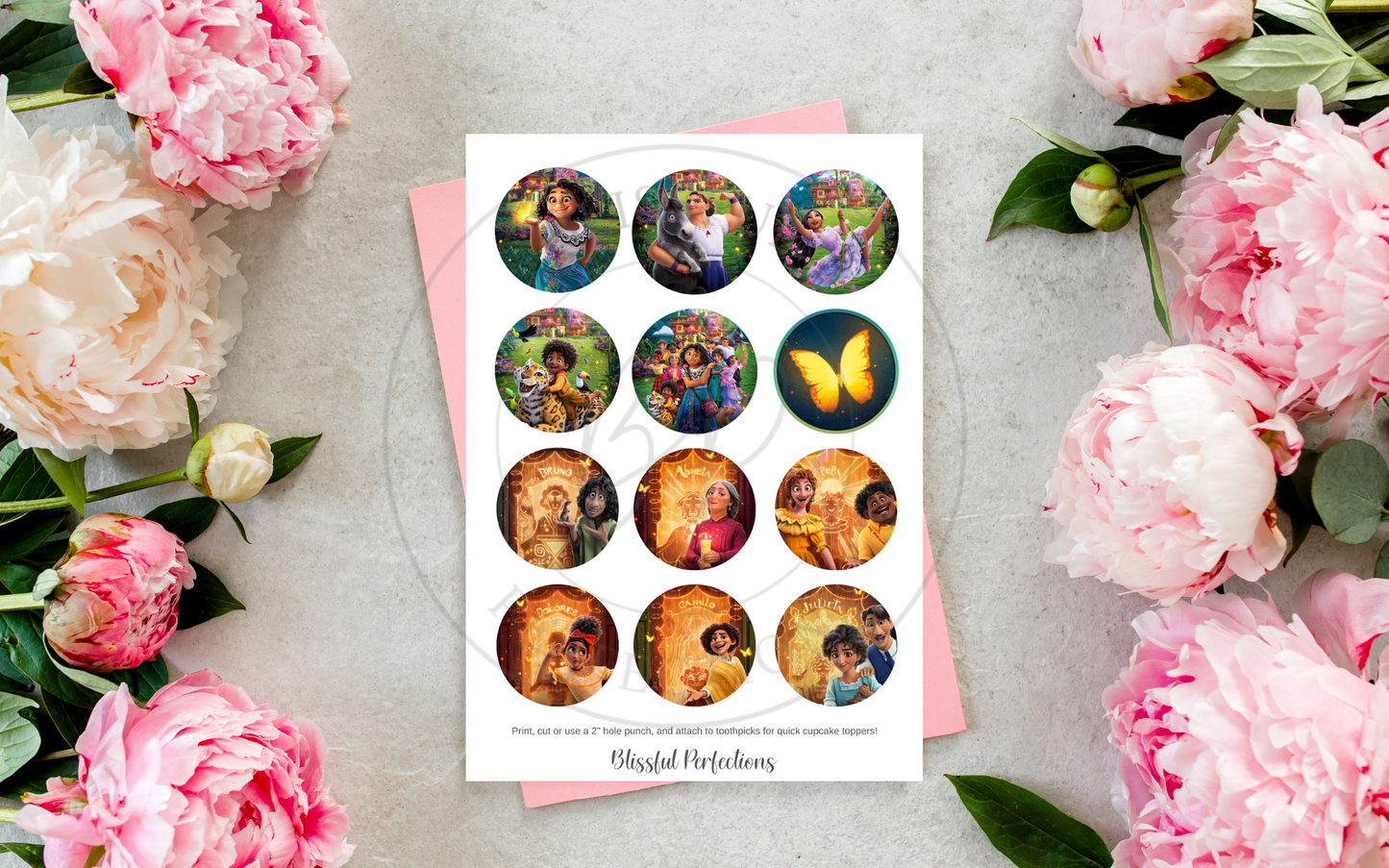 Encanto Cupcake Toppers