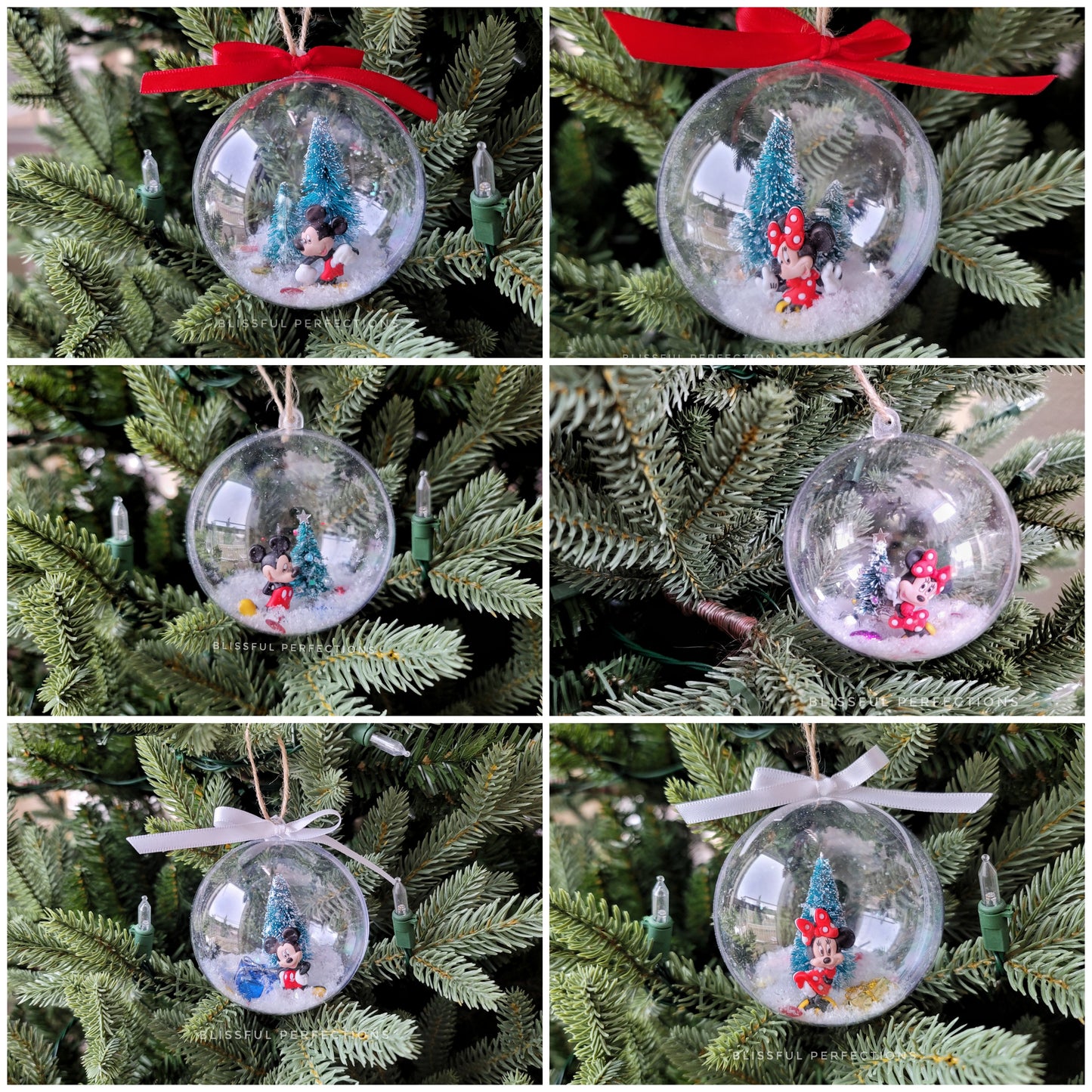 Mickey Mouse Ornaments - Minnie Mouse Ornaments