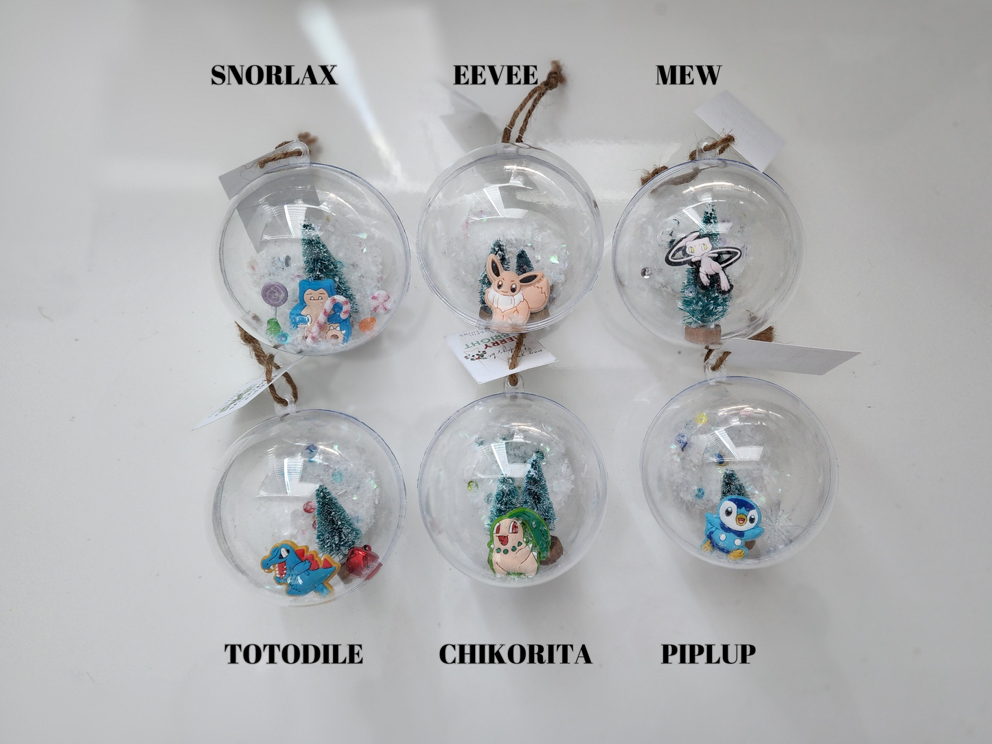 Pokemon Ornaments