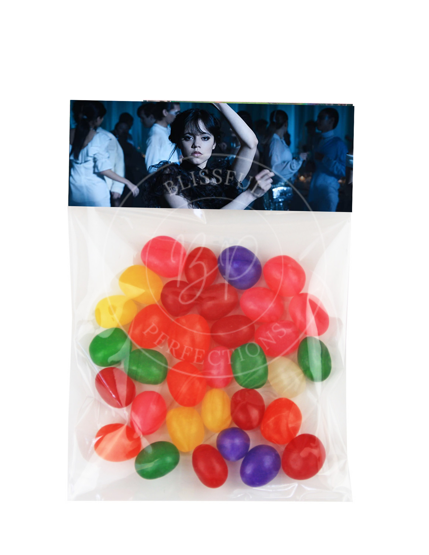 Wednesday Treat Bag Toppers - Wednesday Favor Bag Toppers