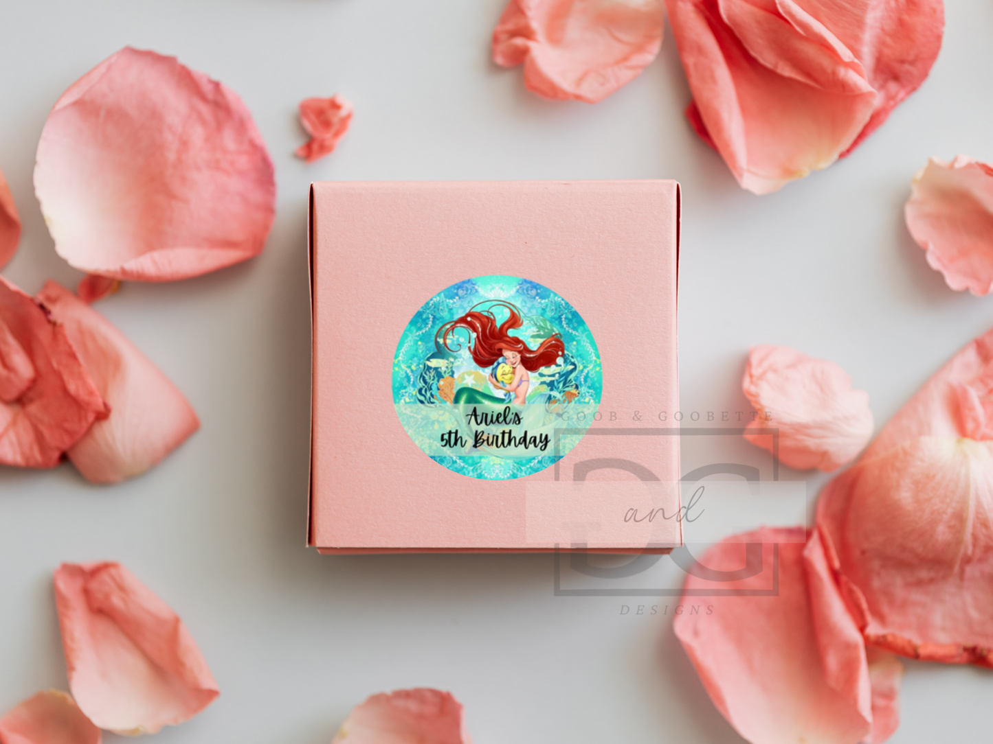 Little Mermaid Stickers - Ariel & Flounder Stickers