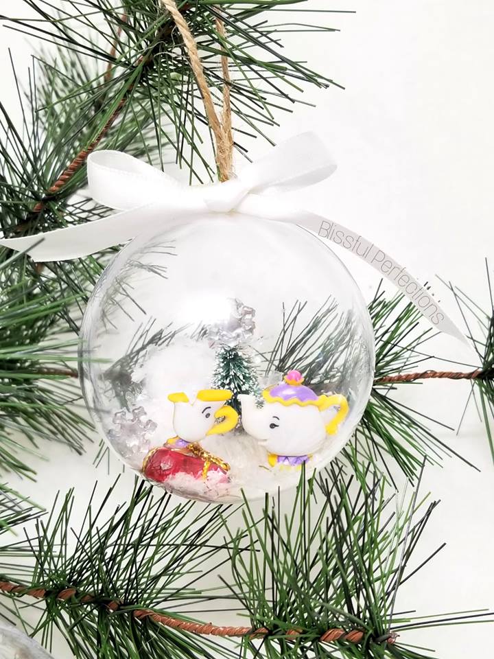 Beauty and the Beast Ornaments